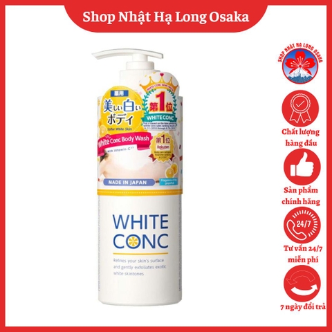 SỮA TẮM TRẮNG DA WHITE CONC 600ML - 4990110006503