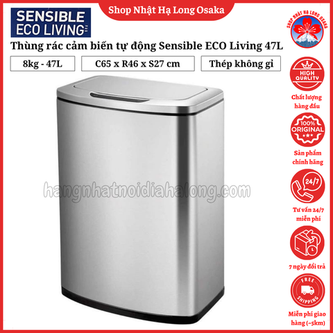 THÙNG RÁC CẢM BIẾN TỰ ĐỘNG SENSIBLE ECO LIVING 47L