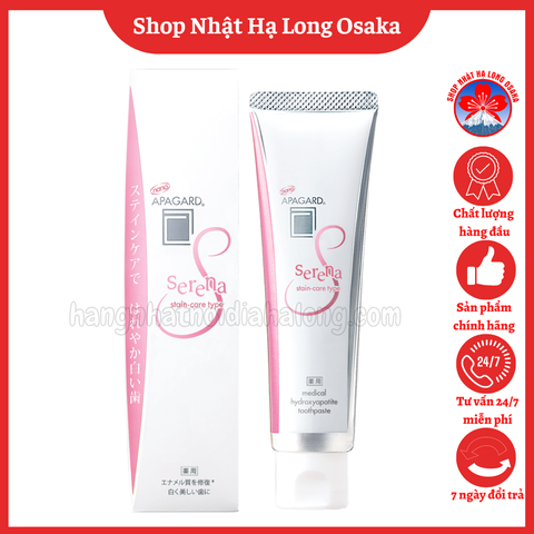 KEM ĐÁNH RĂNG TRẮNG RĂNG APAGARD SERENA CHĂM SÓC RĂNG Ố VÀNG 105G - 4987643121100