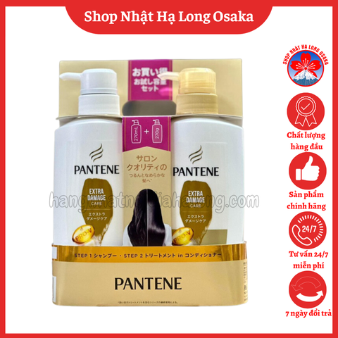 BỘ GỘI XẢ PANTENE EXTRA DAMAGE CARE 270ML PHỤC HỒI HƯ TỔN - 4987176108043