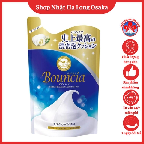 TÚI REFILL SỮA TẮM BOUNCIA NHẬT BẢN DƯỠNG ẨM TỰ NHIÊN 440ML - 4901525008266