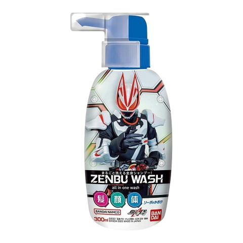 Dầu gội BANDAI ZENBUWASH Kamen Rider Geets 300ml - 4549660813354