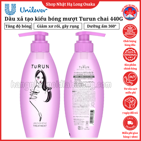 DẦU XẢ TẠO KIỂU BÓNG MƯỢT TURUN 440G - 4902111771359