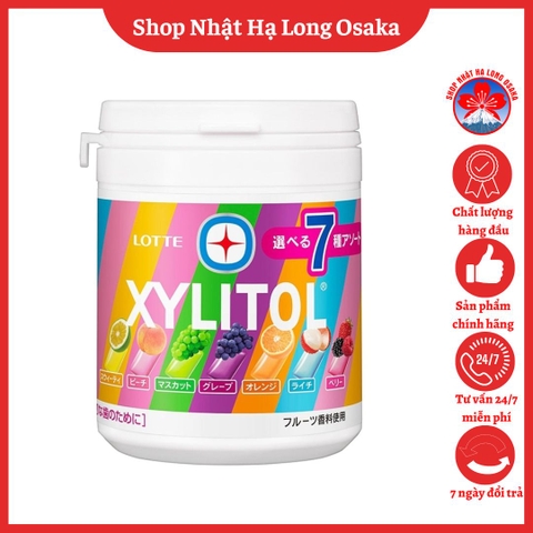 KẸO CAO SU XYLITOL VỊ HOA QUẢ 143G - 4903333176069