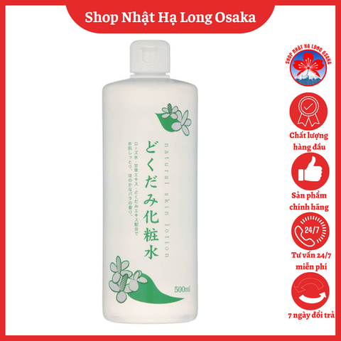 NƯỚC HOA HỒNG DIẾP CÁ TRỊ MỤN DOKUDAMI 500ML - 4571243111014