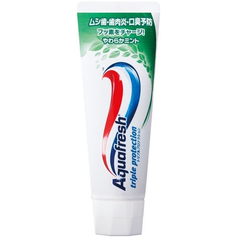 KEM ĐÁNH RĂNG AQUAFRESH VỊ BẠC HÀ CAY NHẸ 140G - 4901080764010