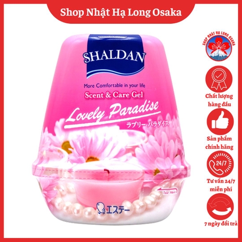 SÁP THƠM PHÒNG SHALDAN SCENT & CARE HƯƠNG HOA LOVELY PARADISE 180G - 8852524013767