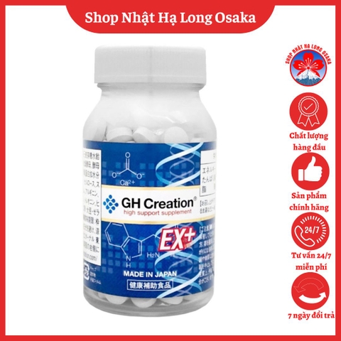 VIÊN UỐNG HỖ TRỢ TĂNG CHIỀU CAO GH CREATION HỘP 270 VIÊN - 4589788400012
