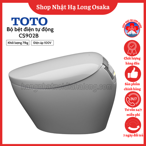 BỘ BỒN CẦU TỰ ĐỘNG THÔNG MINH TOTO CS902B