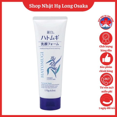 SỮA RỬA MẶT CHIẾT XUẤT Ý DĨ HATOMUGI 170G - 4513574029590