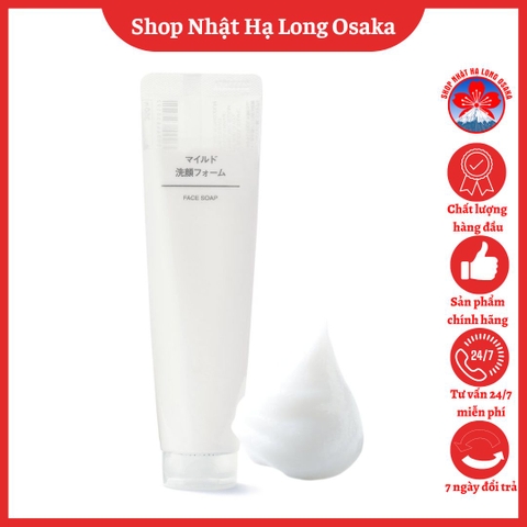 SỮA RỬA MẶT MUJI FACE SOAP 100G - 4550344650592