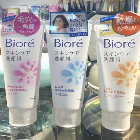 Sữa rửa mặt biore