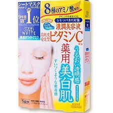 Kose Mặt nạ dưỡng trắng da Clear turn White Vitamin