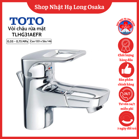 VÒI RỬA MẶT TOTO TLHG31DEFR - 4940577257871