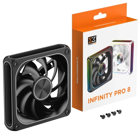 Fan Case Xigmatek - Infinity Pro 8 - Màu Đen (Fan Sync main)