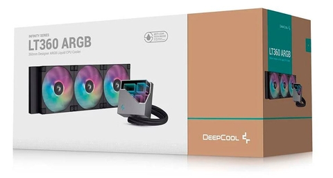 Tản Nhiệt Nước Deepcool LT360 ARGB - Black (Màu Đen)