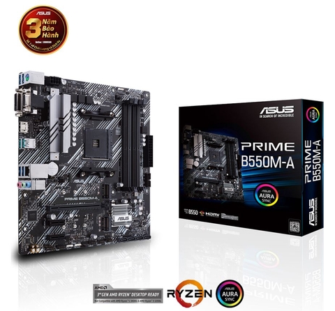 Mainboard Asus - Prime B550M - A (DDR4) - (AMD)