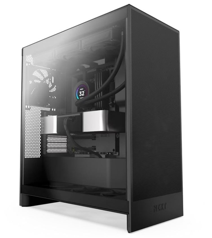 Vỏ Case NZXT H7 Flow (2024) All Black - Màu Đen - (CM-H72FB-01)