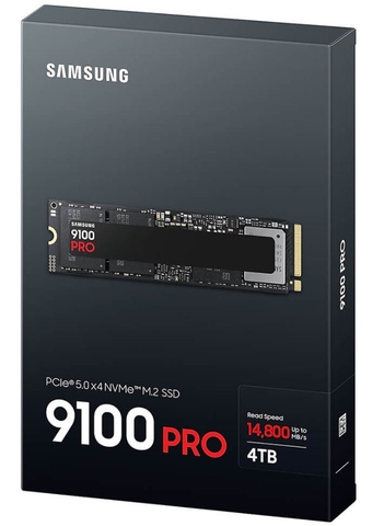 SSD Samsung 9100 PRO 4TB M.2 NVMe PCIe 5.0 x4 (MZ-VAP4T0BW)