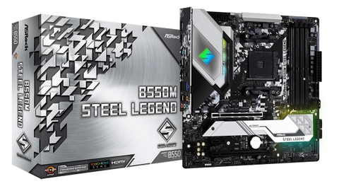 Mainboard ASROCK B550M Steel Legend