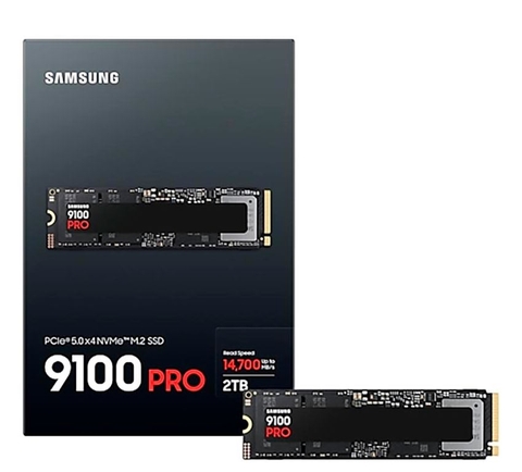 SSD Samsung 9100 PRO 2TB M.2 NVMe PCIe 5.0 x4 (MZ-VAP2T0BW)