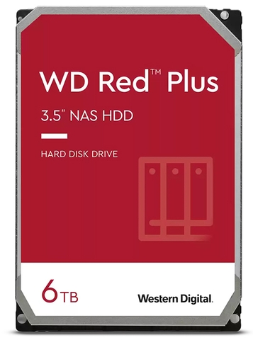 Ổ cứng HDD 6TB WD Red Plus - WD60EFZX