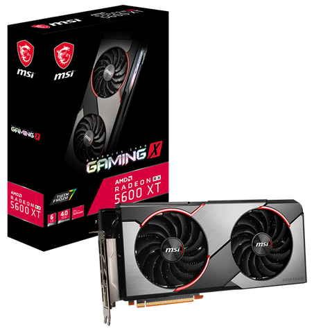 VGA MSI RADEON RX 5600XT 6GB GDDR6 GAMING X