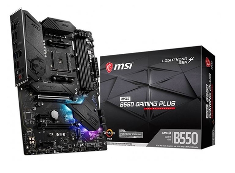 Mainboard MSI MPG B550 GAMING PLUS (AMD B550 Socket AM4 ATX 4 khe RAM DDR4)