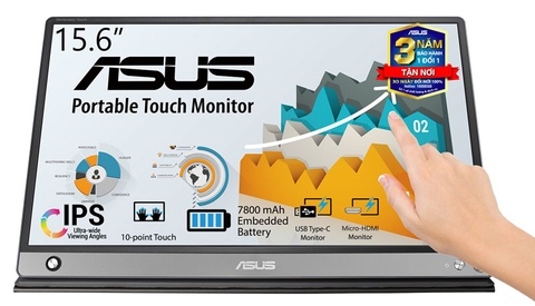 Màn Hình Cảm Ứng Di Động ASUS ZenScreen MB16AMT 15.6 inch IPS