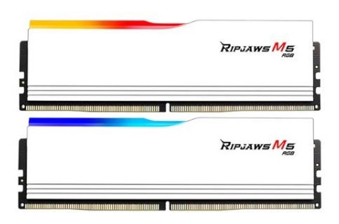 Ram Gskill Ripjaws M5 RGB 64GB (2x32GB) - (5200) - (White) - (DDR5) - (F5-5200J4040A32GX2-RM5RW)