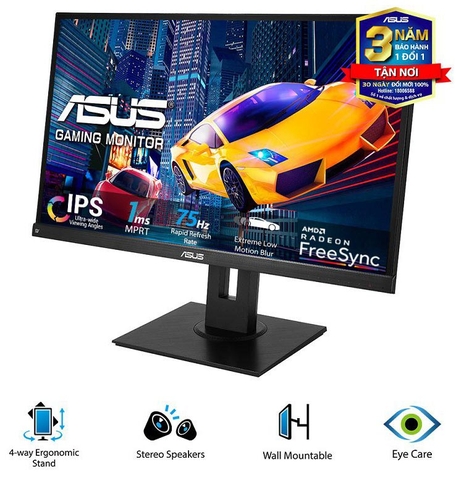 Màn hình máy tính Asus VP279QGL 27 inch FHD IPS 75Hz Gaming