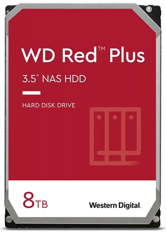 Ổ cứng HDD WD 8TB Red Plus - WD80EFBX