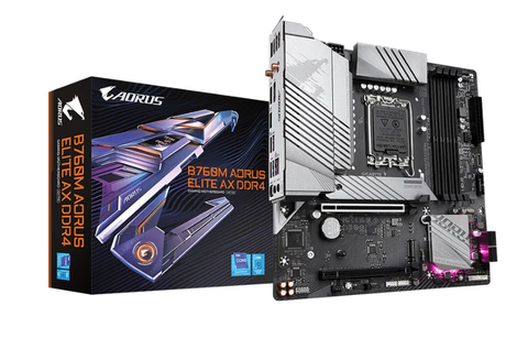 Mainboard Gigabyte B760M Aorus Elite AX - Intel - DDR4