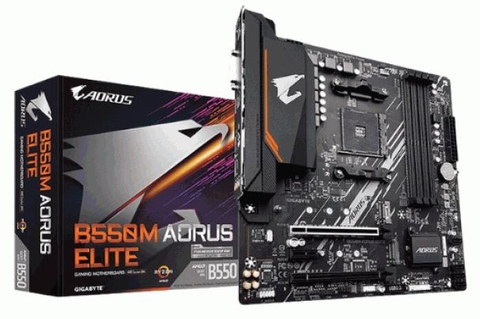 Mainboard Gigabyte B550M Aorus Elite - AMD - DDR4