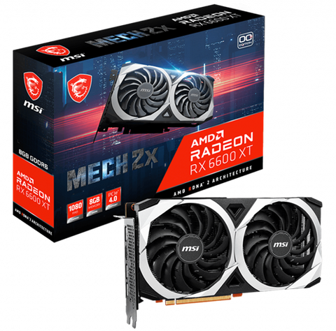 VGA MSI Radeon RX 6600XT MECH 2X 8G OC