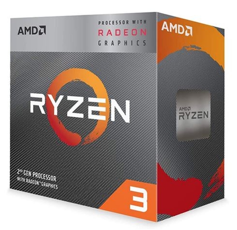 CPU AMD Ryzen 3 3200G (AMD AM4 - 4 Core - 4 Thread - Base 3.6Ghz - Turbo 4.0Ghz - Cache 6MB)