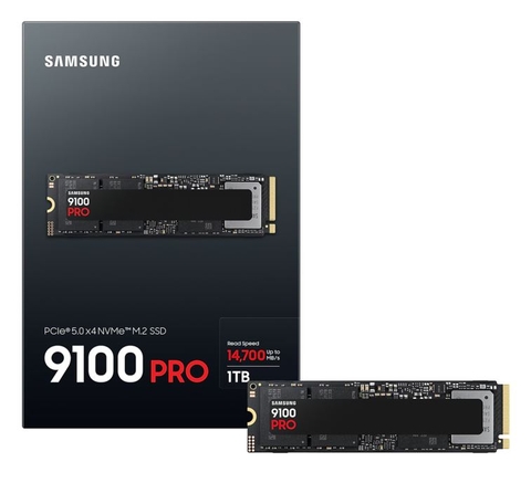 SSD Samsung 9100 PRO 1TB M.2 NVMe PCIe 5.0 x4 (MZ-VAP1T0BW)