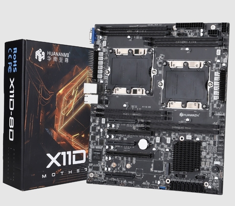 Mainboard HUANANZHI X11D - 8D (Intel C621, LGA3647)