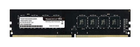 Ram TeamGroup Elite (16GBx1) DDR4 (3200) - (Không tản)