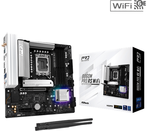 Mainboard Asrock B860M Pro RS WiFi (DDR5) - Intel