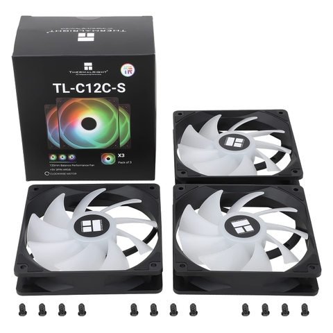 FAN Thermalright TL-C12C-S X3 – 12CM ARGB (Bộ 3 cái)