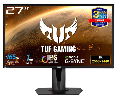 Màn Hình Asus TUF Gaming VG27AQ 27 inch IPS 2K HDR10 (165Hz)