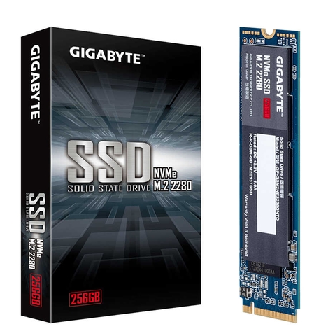 SSD GIGABYTE M2 2280 256GB NVMe PCI-Express 3.0 x4 (GP-GSM2NE3256GNTD)