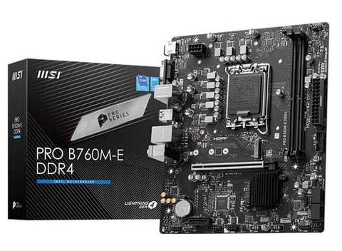 Mainboard MSI PRO B760M-E (DDR4)