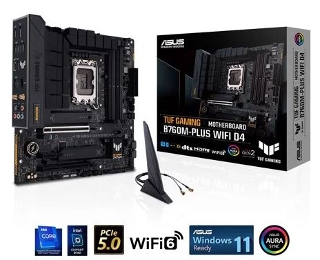 Mainboard Asus TUF Gaming B760M Plus Wifi D4 (DDR4)