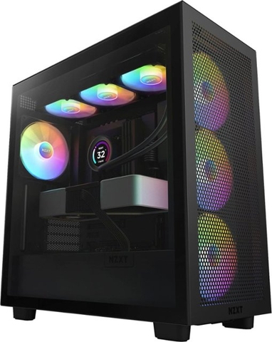 Vỏ Case NZXT H7 Flow RGB Black - Màu Đen (CM-H71FB-R1)