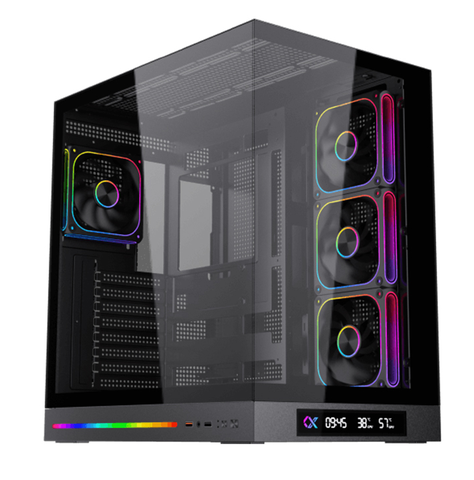 Vỏ Case Xigmatek Cloud DGT - Màu Đen (Không Kèm Quạt)
