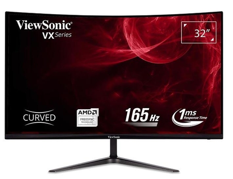 Màn hình máy tính Viewsonic VX3218-PC-MHD ( 31.5INCH/FHD/VA/CURVATURE 1500R/165HZ/1MS/300NITS/HDMI+DP/LOA)