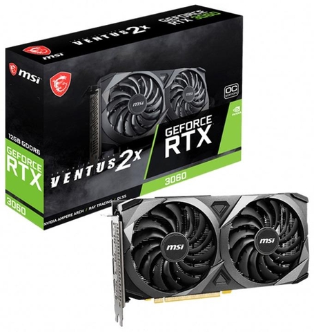 VGA MSI RTX 3060 VENTUS 2X 12G OC