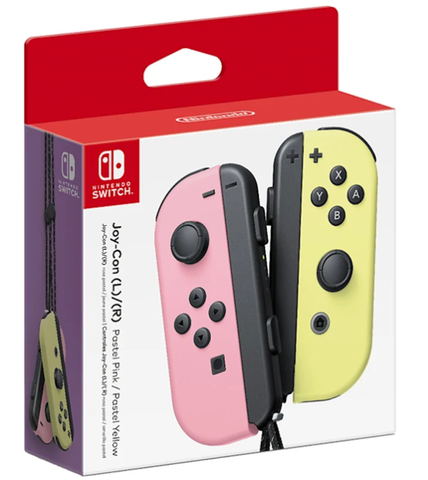 Joy Con Nintendo Switch - Màu Pastel Pink, Pastel Yellow